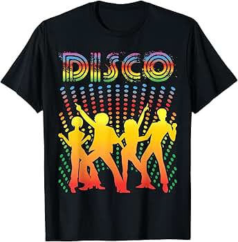 トップス WACK Disco Ball &Dance Theme Print Shirt Amazon.com: Disco Ball Themed Vintage Disco Fever Dancing V